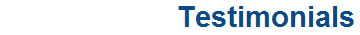 Testimonials